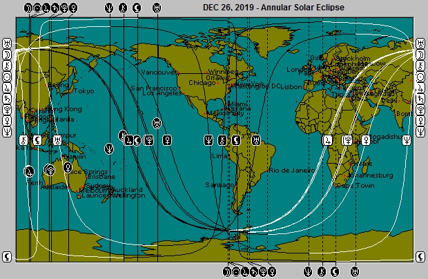 DEC 26 Annular Solar Eclipse Astro-Locality Map